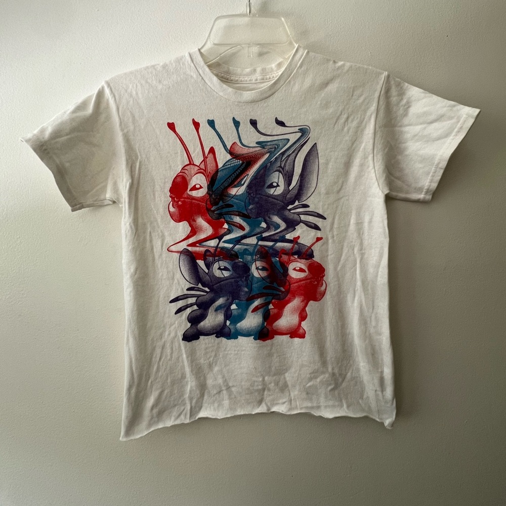 Disney Lilo and Stitch 3D Glitch graphic T-shirt